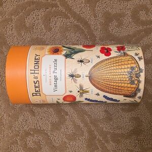 Cavallini Papers & Co. Bees & Honey  1,000 Piece Puzzle 22" x 28"